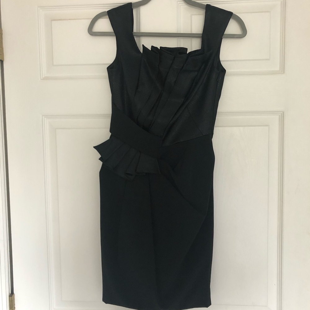 Karen Millen snakeskin pleated dress